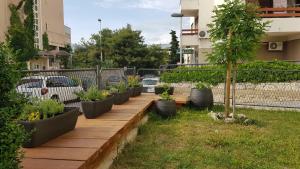 Vonkajšia záhrada v ubytovaní Studio Apartman San