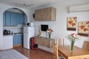 Kuchnia lub aneks kuchenny w obiekcie Studio Vue Mer