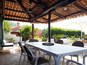 Patio alebo iná vonkajšia časť ubytovania Villa del Sogno