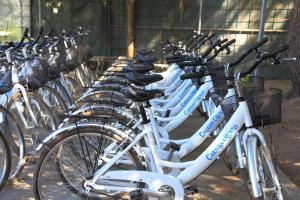 Fitness centrum a/nebo fitness zařízení v ubytování Riva di Ugento Beach Camping Resort