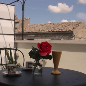 A balcony or terrace at B&B Al Gravattone