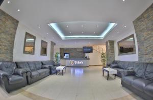 Posezení v ubytování Jijo's Hotel