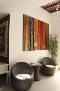 Posezení v ubytování Hotel Chicama