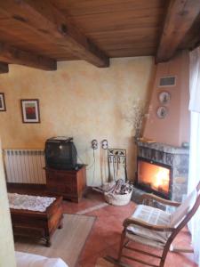 Posezení v ubytování Casa Gómez