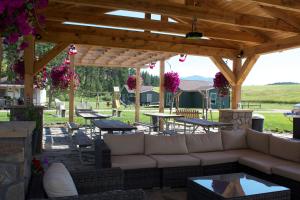 Posezení v ubytování Black Elk Resort
