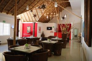 Restaurace v ubytování Zar Colima