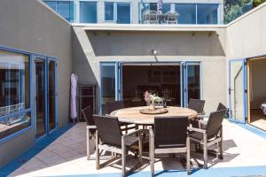 Balkón nebo terasa v ubytování Palm Beach Lodge