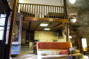 Posezení v ubytování Casa De La Roca
