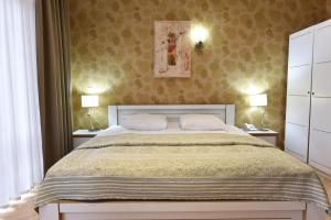 Letto o letti in una camera di Irmeni Hotel