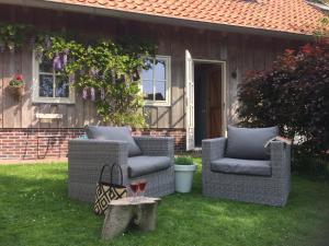 Posezení v ubytování B&B De Pastorie bij Dokkum