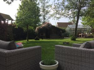 Zahrada ubytování B&B De Pastorie bij Dokkum