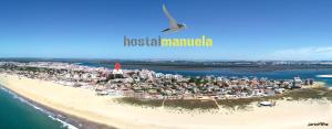 Tầm nhìn từ trên cao của Hostal Manuela