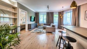 Posedenie v ubytovaní A11 Apartments & SPA Dermique