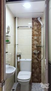 Koupelna v ubytování Toronto Motel