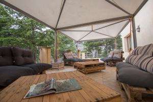 Posezení v ubytování Gorropu Hotel
