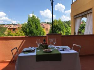 Balkón alebo terasa v ubytovaní Resort Borgo del Torchio
