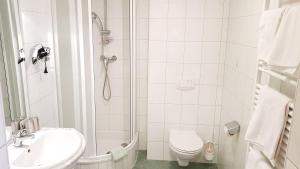 Kúpeľňa v ubytovaní Roseggerhof