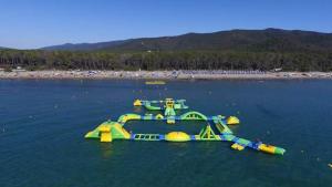 a roller coaster in the middle of the water at Bicchi Belvedere Scarlino in Scarlino +5 photos