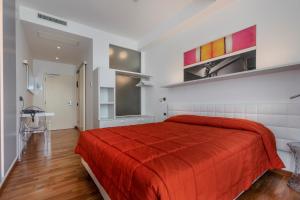 Postel nebo postele na pokoji v ubytování Hotel Internazionale