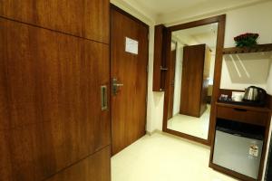 Kuchyň nebo kuchyňský kout v ubytování The Altruist Business Hotel Andheri