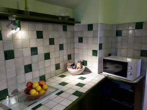 Kuchyň nebo kuchyňský kout v ubytování Apartman Aleks