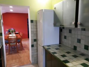 Kuchyň nebo kuchyňský kout v ubytování Apartman Aleks