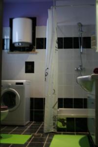 Koupelna v ubytování Apartman Aleks