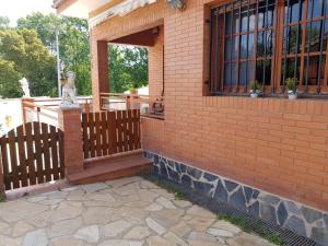 Balkón alebo terasa v ubytovaní villa aranda