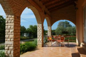 Vonkajšia záhrada v ubytovaní Apartments Villa Oliva