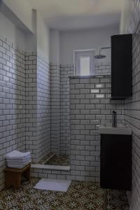 Koupelna v ubytování Villa Elise