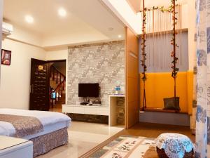 TV o dispositivi per l'intrattenimento presso Sweetlight B&B