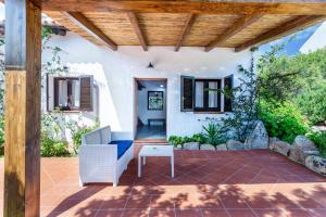 A balcony or terrace at Casa Saltara