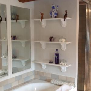 Bilik mandi di Swan Cottage