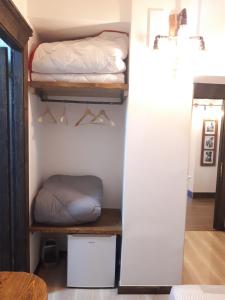 Postel nebo postele na pokoji v ubytování Hotel Omer