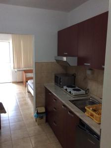 Dapur atau dapur kecil di Apartment Slavica