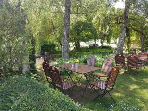 Zahrada ubytování Forellenhof-Waldhölzbach + 1 fotografie