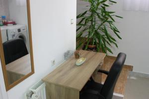 Televízia a/alebo spoločenská miestnosť v ubytovaní Apartman Maksimir Relax Zagreb-75m2