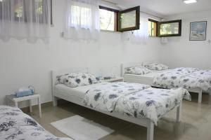 Posteľ alebo postele v izbe v ubytovaní Apartman Maksimir Relax Zagreb-75m2
