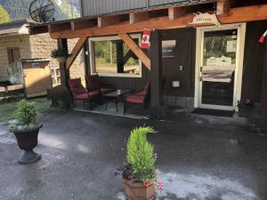 Zahrada ubytování Stewart Mountain Lodge