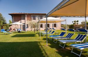 Κήπος έξω από το Agriturismo Casolare Lucchese