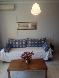 A seating area at Blue apartment Még 28 kép