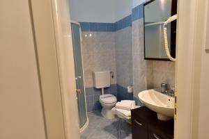 Koupelna v ubytování Hotel La Pieve