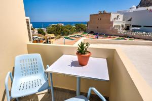 Balkon ili terasa u objektu Akis Hotel