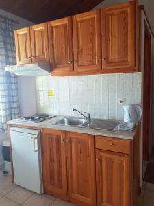 Kuchyňa alebo kuchynka v ubytovaní Asimina's House