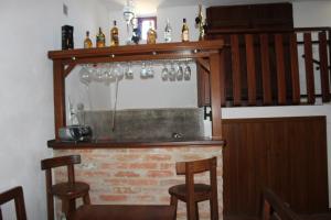 Lounge nebo bar v ubytování Vinařství Bičian