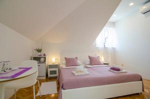 Postel nebo postele na pokoji v ubytování Apartman Split Old Town Center