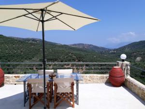 A general mountain view or a mountain view taken from the country house