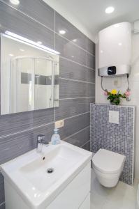 Koupelna v ubytování Apartman Split Old Town Center