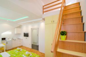 Kuchyň nebo kuchyňský kout v ubytování Apartman Split Old Town Center
