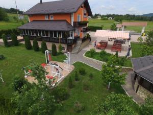 Vonkajšia záhrada v ubytovaní Plitvice Pension Perisic